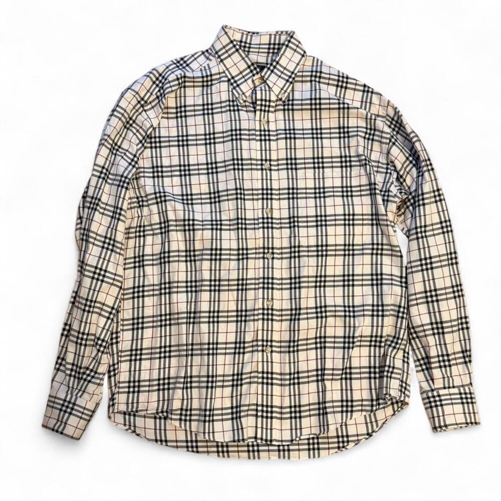 Burberry London Nova Check long-sleeve button-down shirt - Picture 6 of 12